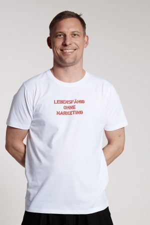 LEBENSFÄHIG OHNE MARKETING - Herrenshirt